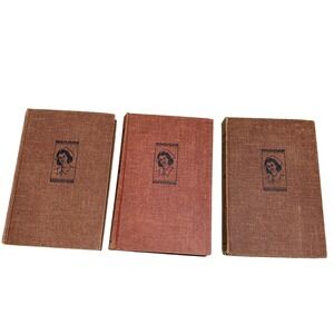 Vintage Cherry Ames Nurse Stories 3 Book Set Grosset & Dunlap 1940s 1950s Wells